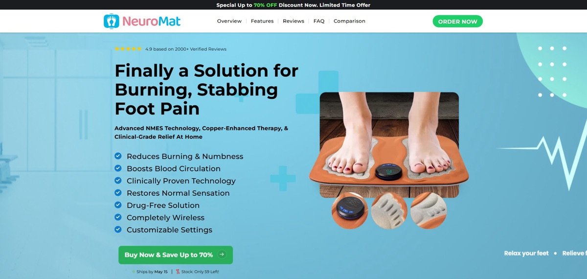 NeuroMat EMS Massager